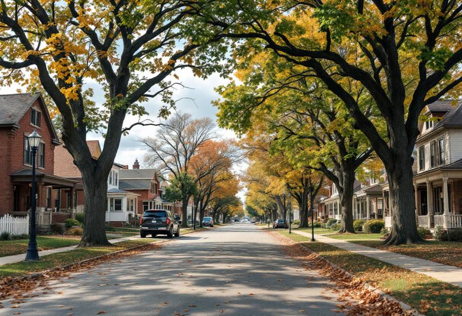 Topeka neighborhood street